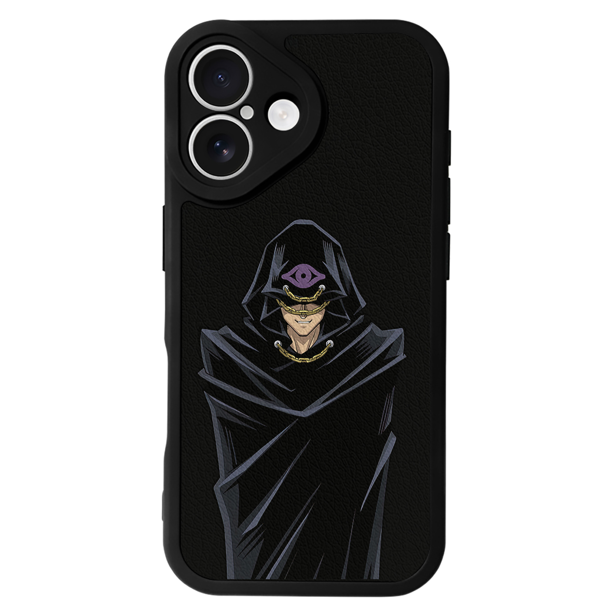 遊☆戯☆王 Yu-Gi-Oh! 【iPhone 16シリーズ対応】シリコンスマホケース（レザー調） 材質：シリコン